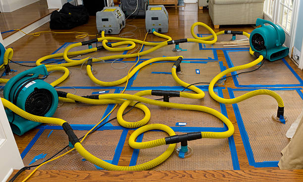 Professional Crawl Space Water Removal technician working in Stanfield, NC